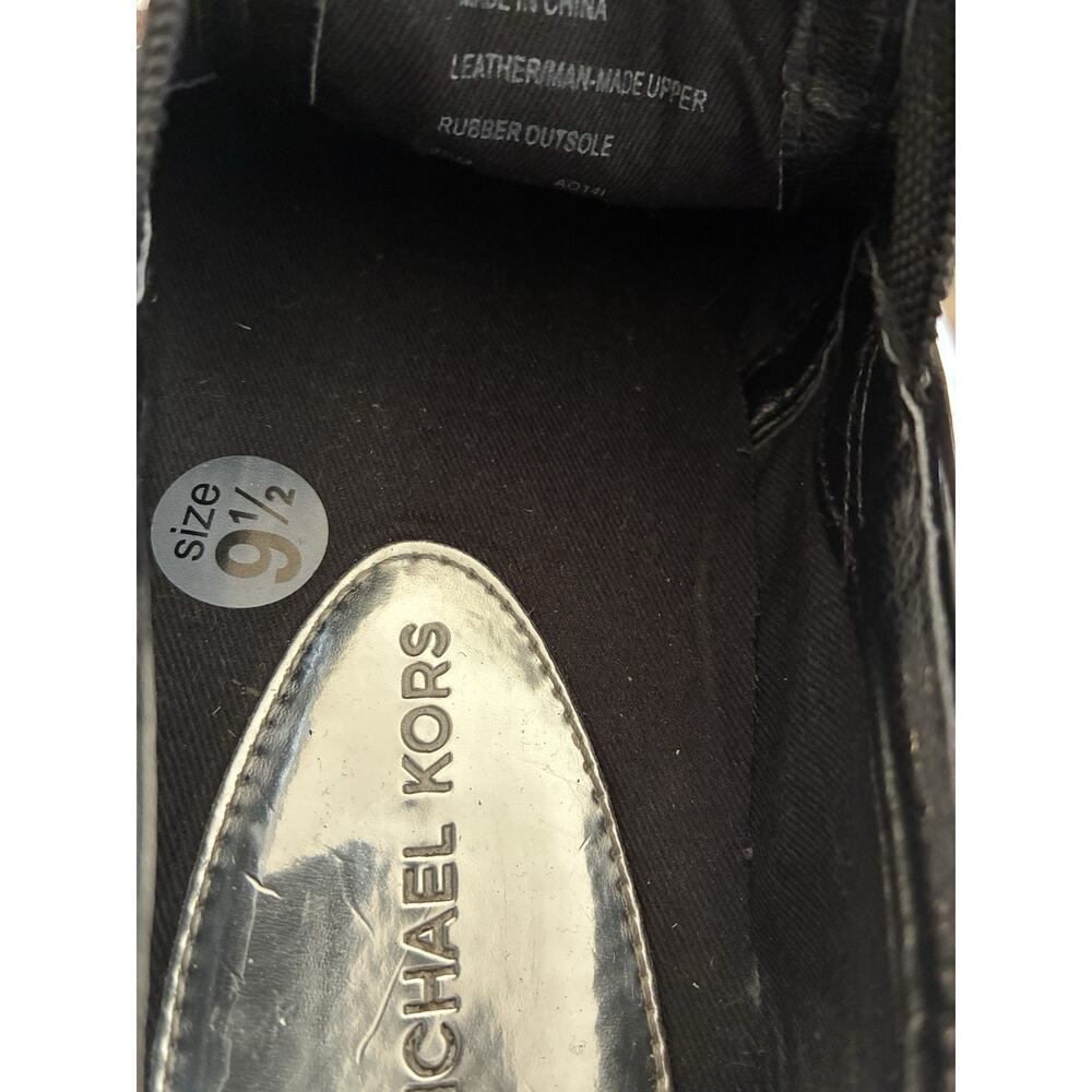 Michael Kors Keaton Leopard Cheetah Print Slip On Sneakers Women's Size 9.5 - Picture 5 of 6
